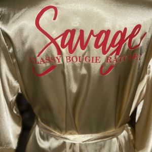 Savage Robe (S/M) Gold